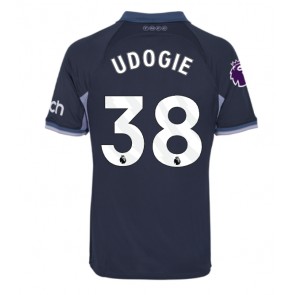 Tottenham Hotspur Destiny Udogie #38 Gostujuci Dres 2023-24 Kratak Rukavima